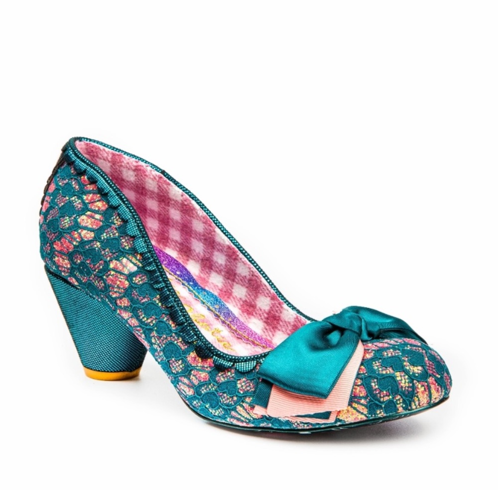 Irregular Choice Turquoise Slinky Dink BNIB